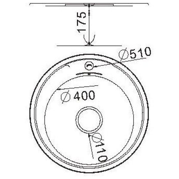 Кухонная мойка декор frap fd60510