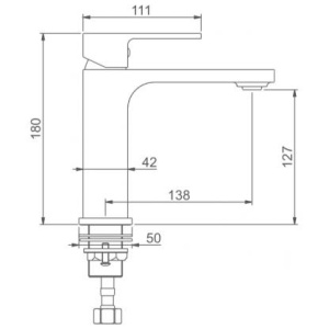 Смеситель для раковины gappo g1083